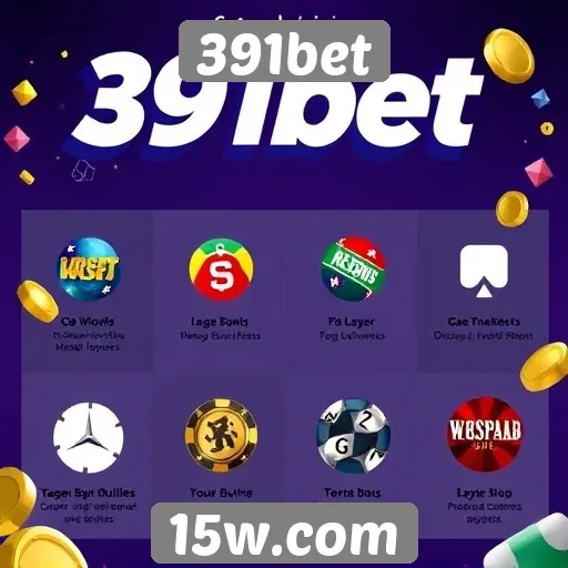 Características principais do site de jogos 391bet