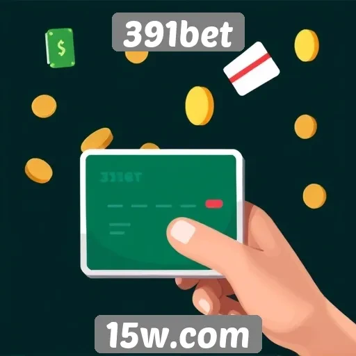 Métodos de pagamento oferecidos pela 391bet